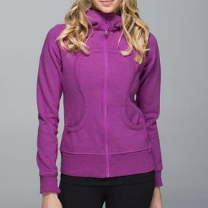 Lululemon heather ultra Violet scuba III hoodie